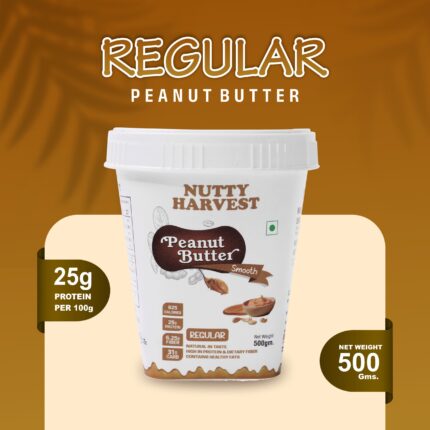NUTTY HARVEST - REGULAR PEANUT BUTTER - CREAMY